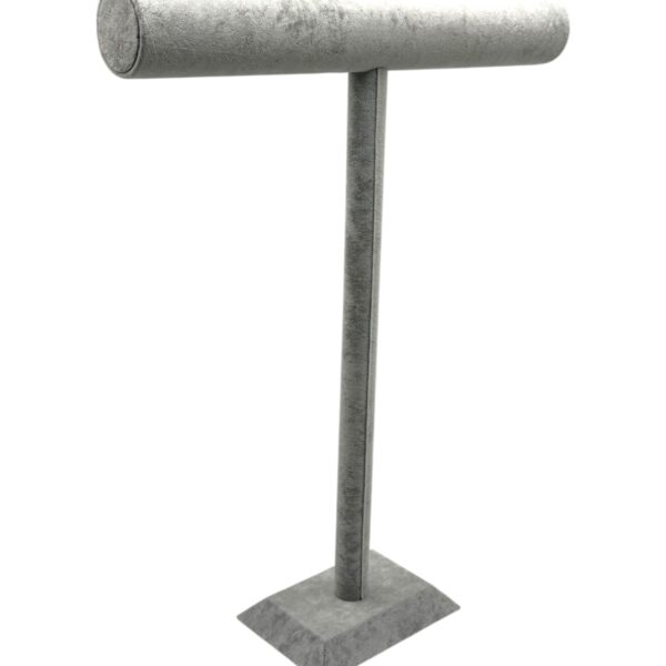 Uzun T Kolye Bileklik Standı Gri